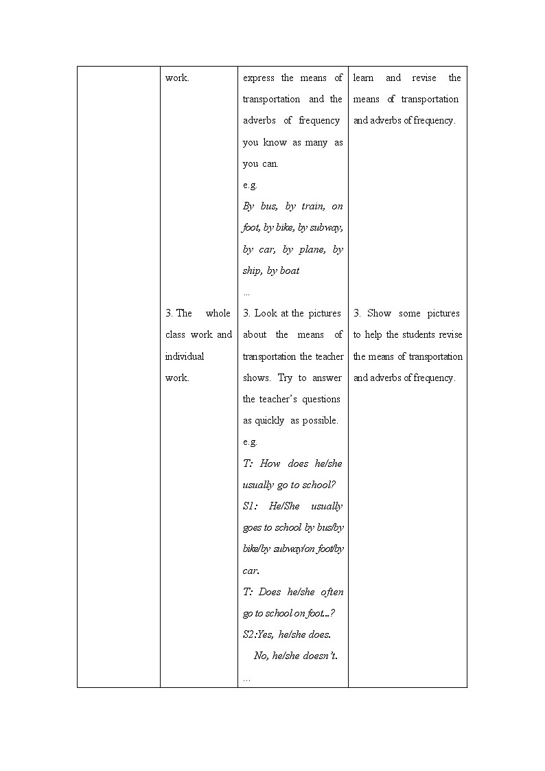 仁爱科普版英语七年级下册 Unit5_Topic2_Section A教案03