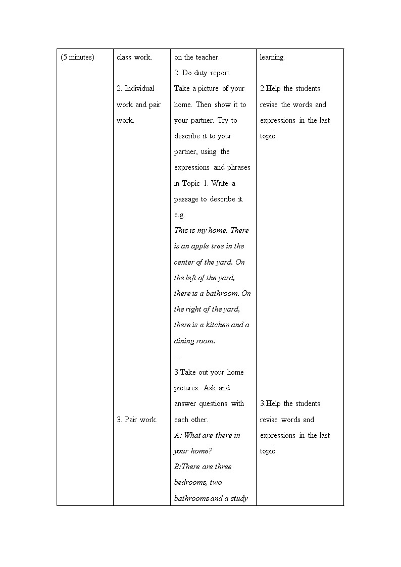仁爱科普版英语七年级下册 Unit6_Topic2_SectionA教案03