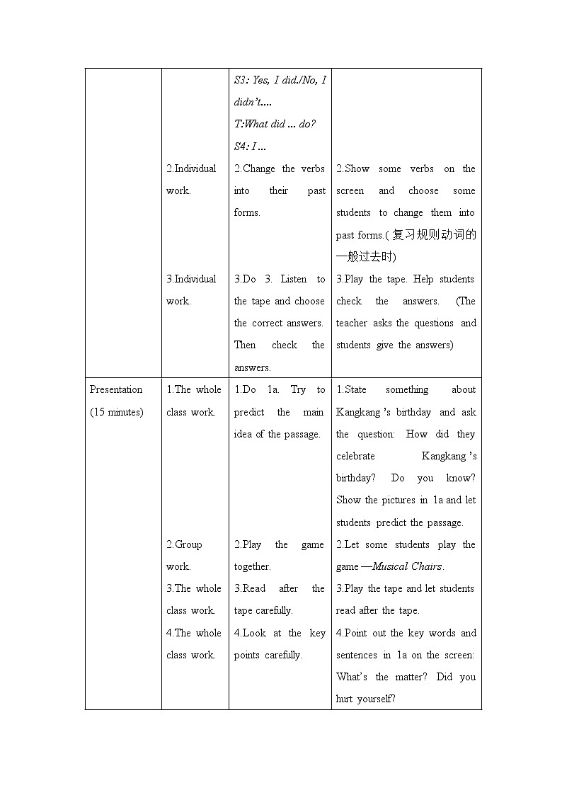 仁爱科普版英语七年级下册 Unit7__Topic3__SectionB教案03