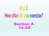 Unit2 Section A (1a-2d)课件2021-2022学年人教版八年级上册英语