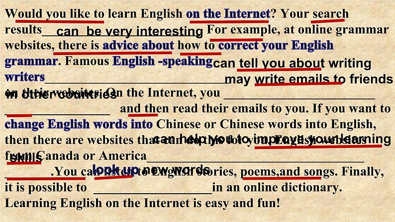 Unit 4 Topic3 SectionD课件 2021-2022学年仁爱版英语八年级上册06