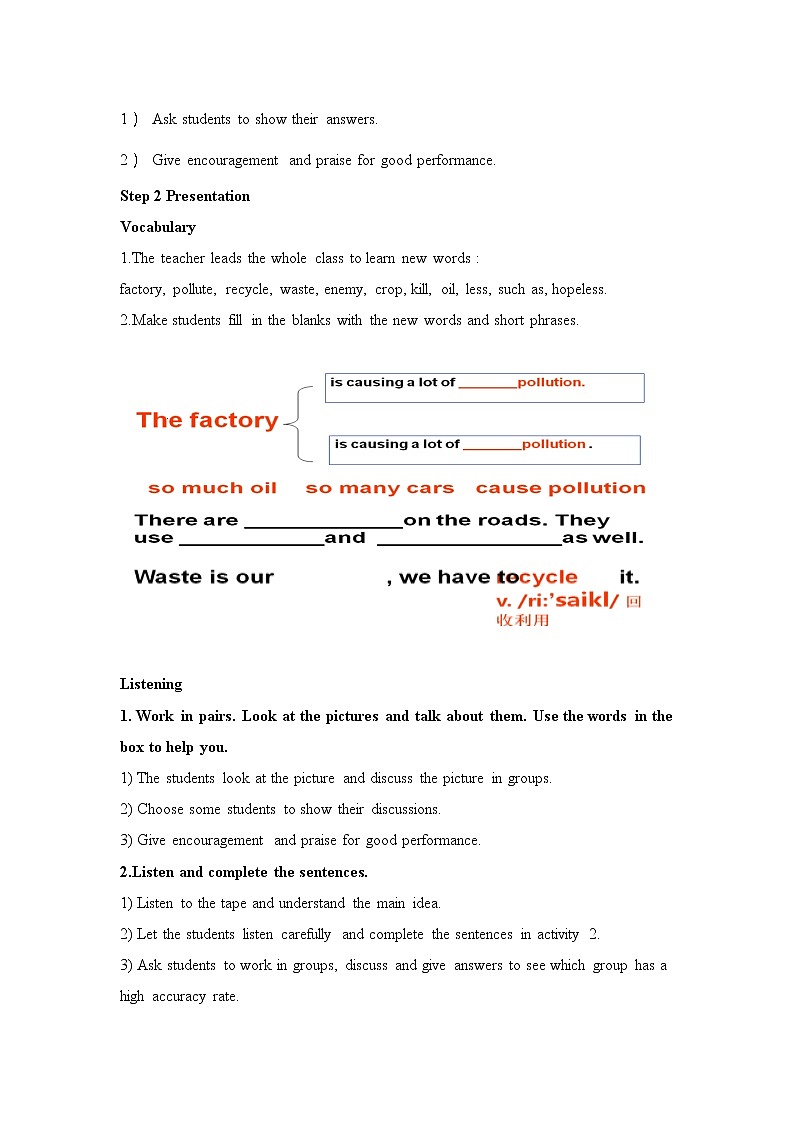 外研版英语九上M12 Unit1 If everyone starts to do something, the world will be saved.课件PPT+教案+练习02