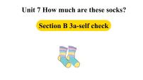 初中英语人教新目标 (Go for it) 版七年级上册Unit 7 How much are these socks?Section B评课ppt课件