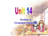 Unit14 SectionA Grammar Focus-4b课件2021-2022学年人教版英语九年级全册