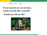 Module 4 Home alone Unit 1 课件2021-2022学年外研版英语九年级上册   (1)