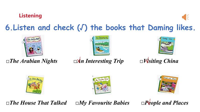 Moudle7 Unit 3 Language in use第二课时课件第6页