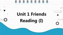 英语八年级上册Unit 1 Friends教学演示ppt课件
