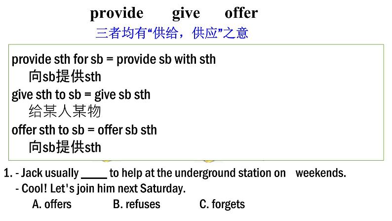 Module 5 Unit 1知识点课件2021-2022学年外研版英语八年级上册03