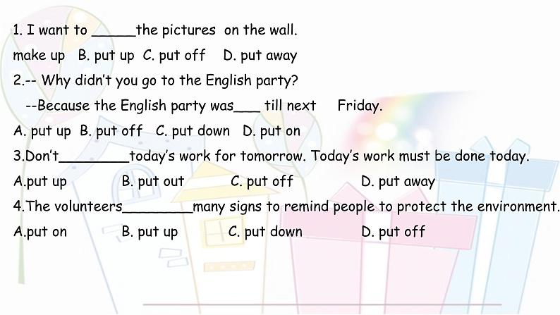 module 9 知识总结及习题 课件 2021-2022学年外研版英语九年级上册06