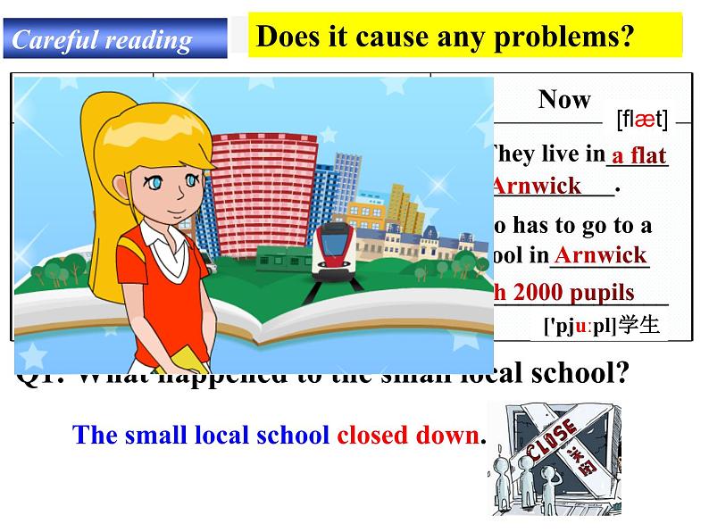 Module9 population unit2 Arnwick was a city with 200000 people教学课件 2021-2022学年外研版八年级英语上册07