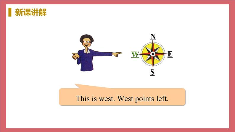 Unit 8 Lesson 43 Directions 教学课件 初中英语冀教版七年级上册（2021年）第8页