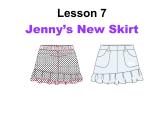 冀教7上 Lesson 7 Jennys New Skirt(共21张PPT)课件PPT