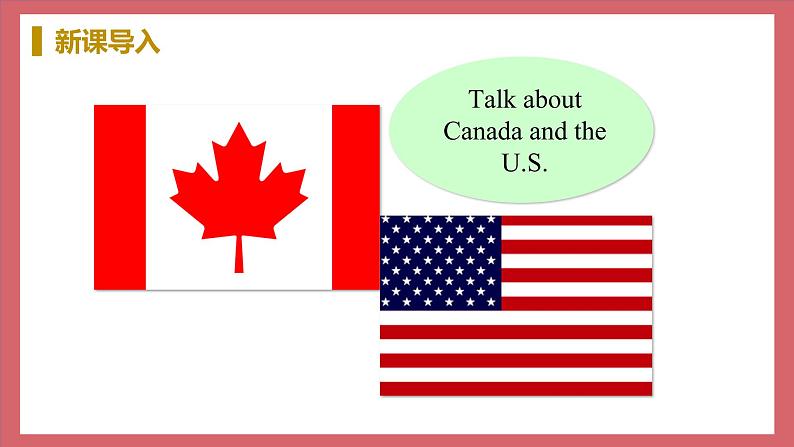 Unit 8 Lesson 46 Canada and the U.S. 教学课件 初中英语冀教版七年级上册第6页