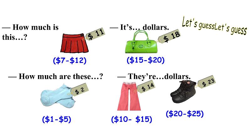 【公开课】Unit 7 How much are these socks ？ SectionB(2a-2c)第5页