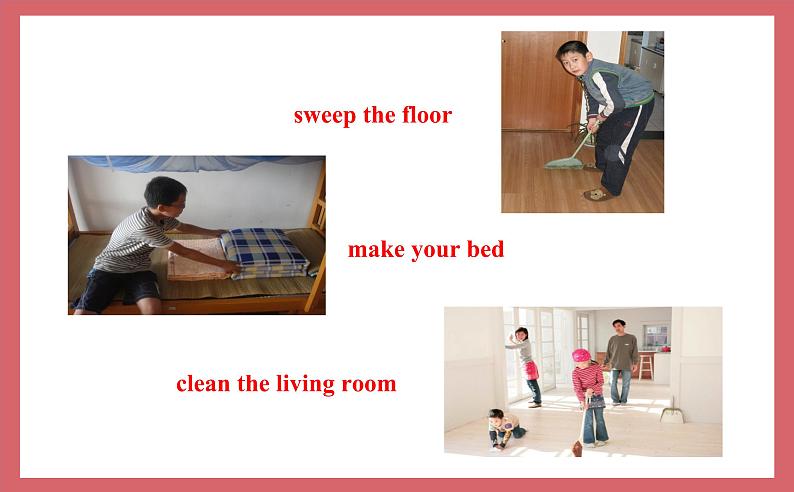 2021-2022学年初中英语八年级上册鲁教版（五四学制）Unit 1 Could you please clean your room Section A（1a-2d）课件06