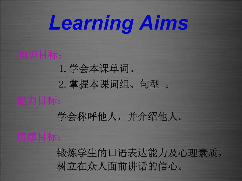 八年级英语上册 Unit 1 Lesson 5 Meet Ms. Liu课件2 （新版）冀教版第2页