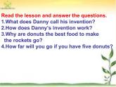 八年级英语上册 Unit 6 Lesson 34 Flying Donuts课件 （新版）冀教版