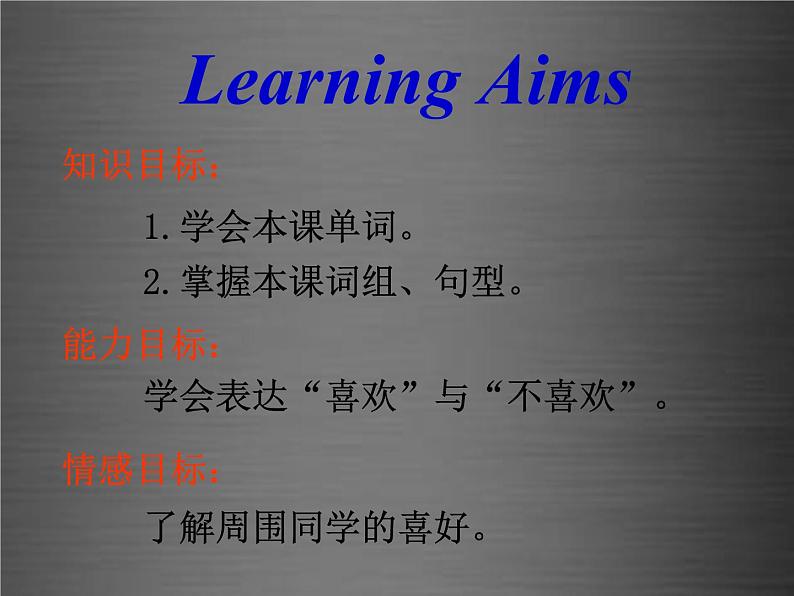 八年级英语上册 Unit 1 Lesson 3 Getting to Know You课件2 （新版）冀教版02