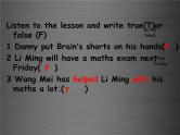 八年级英语上册 Unit 2 Lesson 8 E-mail Helps课件1 （新版）冀教版