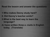 八年级英语上册 Unit 2 Lesson 8 E-mail Helps课件1 （新版）冀教版