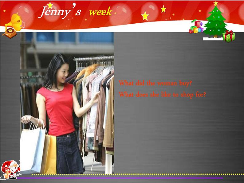 八年级英语上册 Unit 1 Lesson 6 Jenny’s Week课件1 （新版）冀教版03