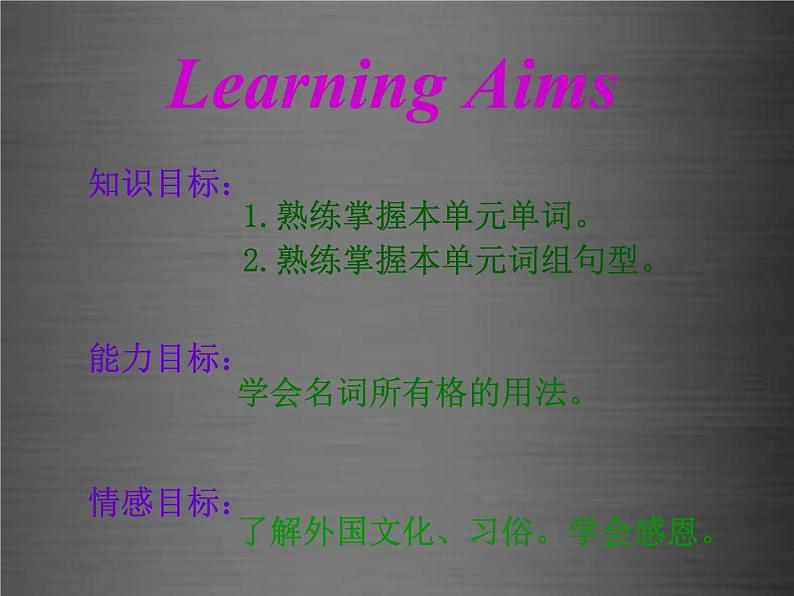 八年级英语上册 Unit 3 Families Celebrate Together review课件 （新版）冀教版第2页