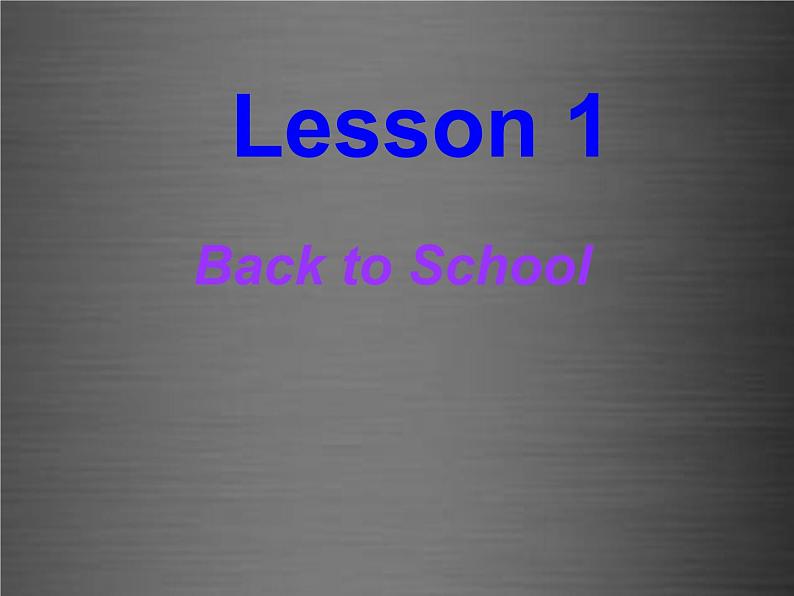 八年级英语上册 Unit 1 Lesson 1 Back to School课件2 （新版）冀教版03