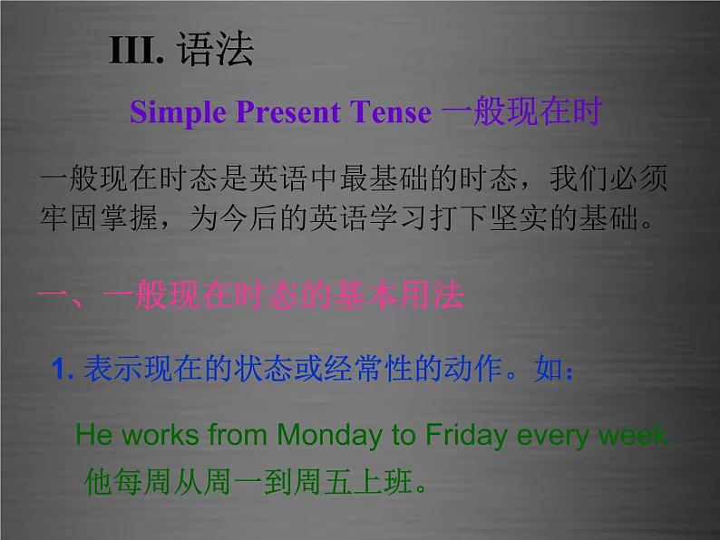 八年级英语上册 Unit 1 Me and My Class Review课件1 （新版）冀教版07