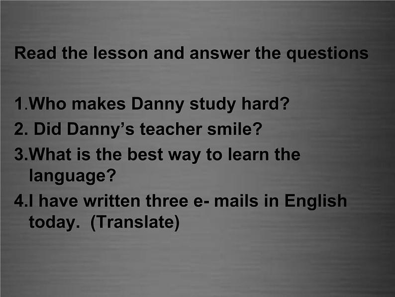 八年级英语上册 Unit 2 Lesson 8 E-mail Helps课件1 （新版）冀教版第5页