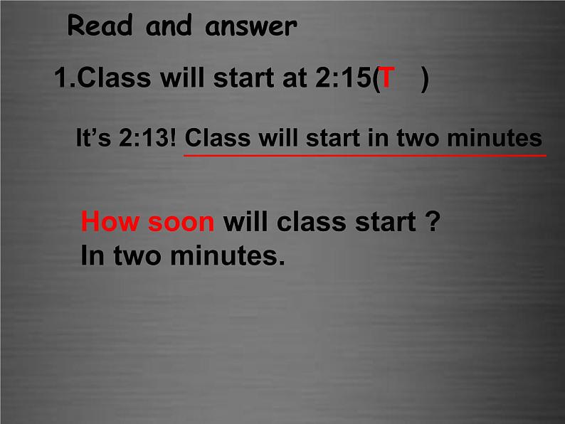 八年级英语上册 Unit 2 Lesson 7 Don 't Be Late for Class课件1 （新版）冀教版第6页