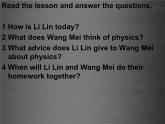 八年级英语上册 Unit 2 Lesson 9 I Don’t Want to Miss Geography课件1 （新版）冀教版