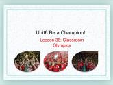 八年级英语下册 Unit 6 Lesson 36 课件