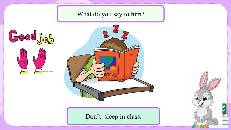 Unit4 Don't eat in class（第2课时） 课件（送教案练习）08