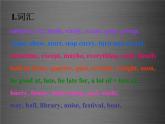 八年级英语上册 Unit 2 My Favourite School Subject review课件 （新版）冀教版