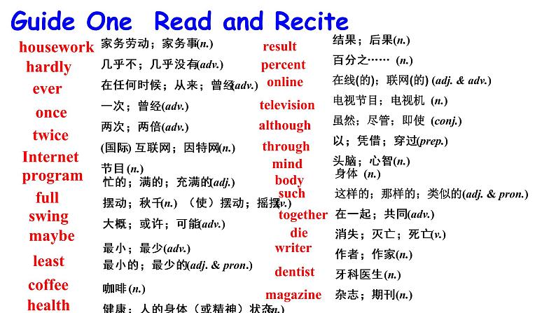 人教版2021-2022学年度八上全部单元复习课件02