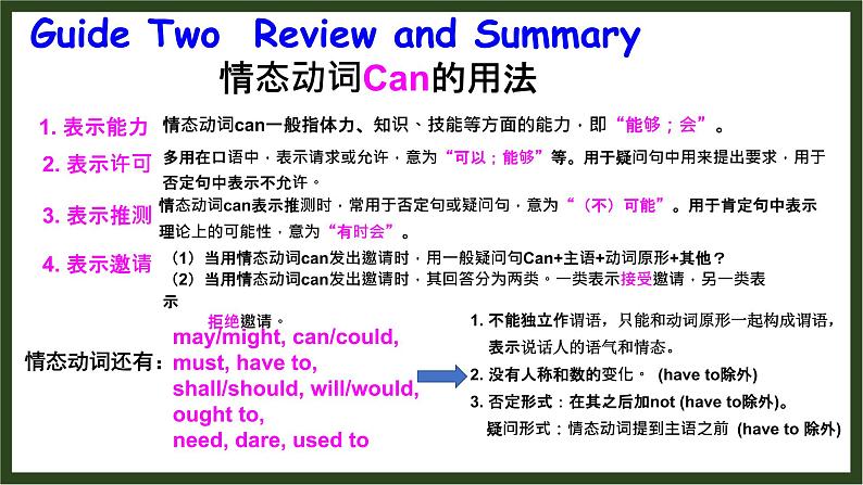 人教版2021-2022学年度八上全部单元复习课件04