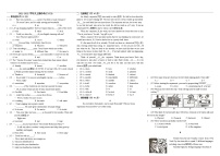 福建省莆田市2021-2022学年九年级上学期期中考试英语试卷（word版 含答案）