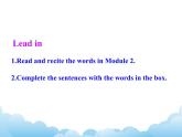 外研版新標(biāo)準(zhǔn)八下英語Module 2 Unit 3 Language in use課件