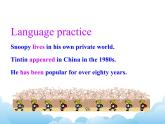 外研版新标准八下英语Module 5 Unit 3 Language in use.课件