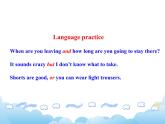 外研版新标准八下英语Module 7 Unit 3Language in use课件
