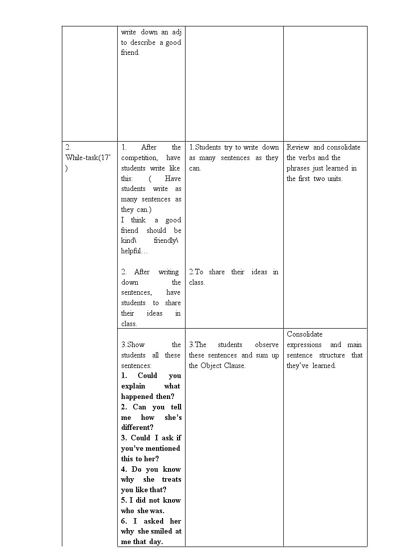 外研版新标准八下英语Module 9 Unit 3 I believe that the world is what you think it is.教案02