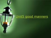 牛津译林版英语八下 Unit 5 Good Manners 课件3
