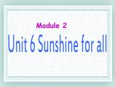 牛津译林版英语八下 Unit 6 Sunshine for all 课件5