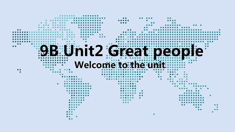 牛津译林版英语九年级下册 Unit 2 Welcome to the unit (共27张PPT)课件PPT01