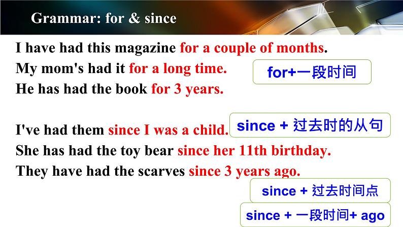 Unit10 SectionA 2d-grammar 课件课件 2020-2021学年人教版英语八年级下册07