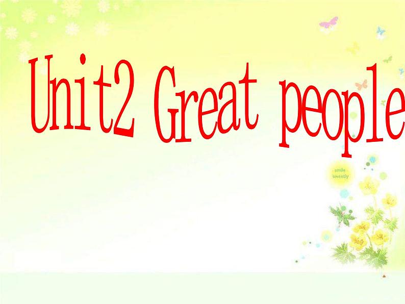 牛津译林版9下 Unit2 Great people Welcome &Comic (共34张PPT)课件PPT01