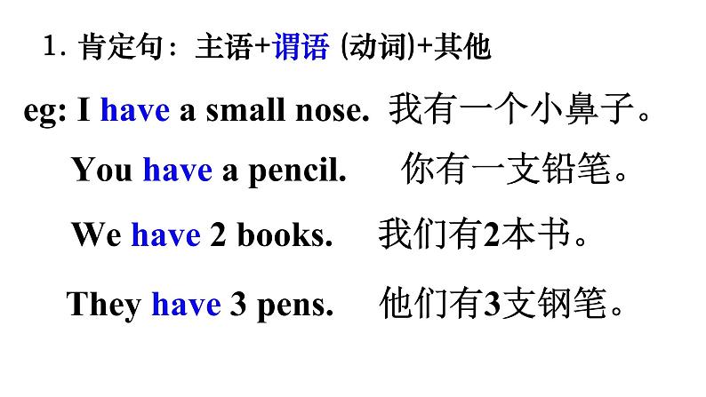 七年级上动词讲解课件PPT第3页