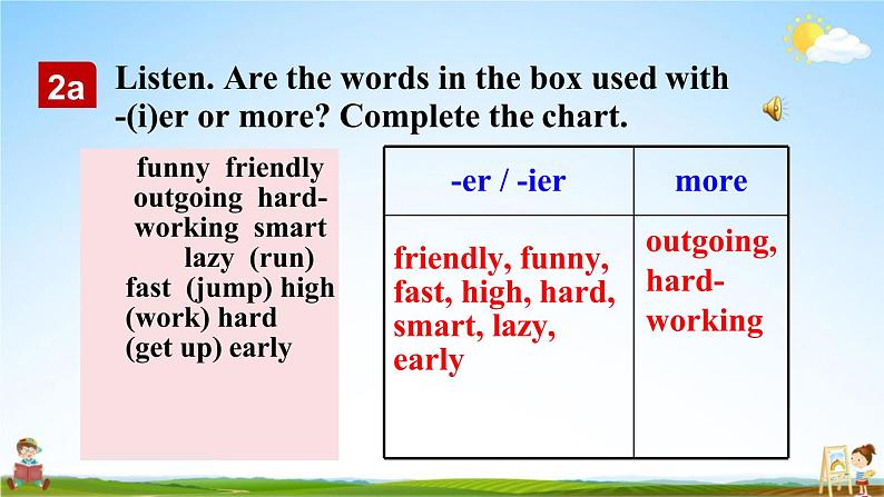 人教版八年级英语上册《Unit 3 Section A 2a-2d》教学课件PPT初二优秀公开课第5页