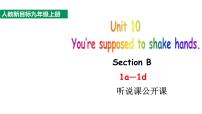 人教新目标 (Go for it) 版九年级全册Section B图文课件ppt