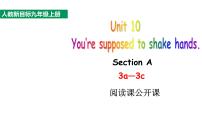 2021学年Section A课前预习课件ppt